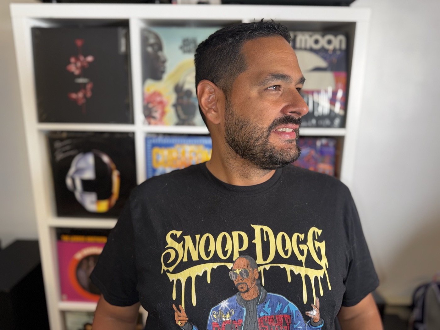 Ricardo Mendivil frente al tornamesa